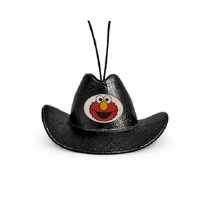 Elmo Sesame Street Enthusiast Mini Rodeo Hat Car Rearview Mirror & Mancave Decor